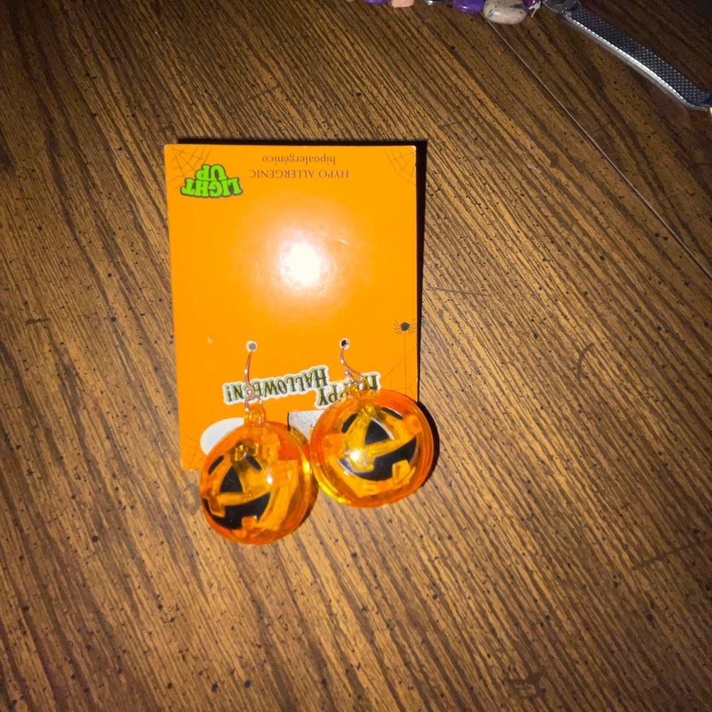 Pumpkin earrings